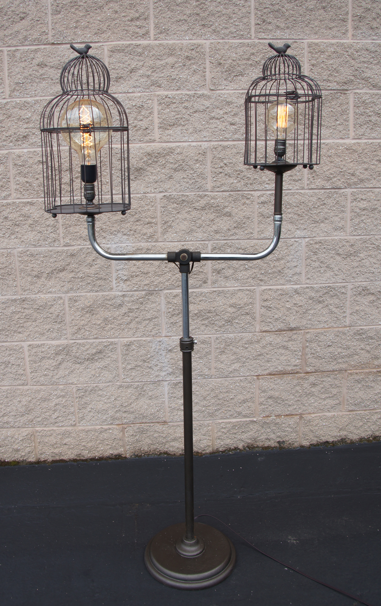 Steampunk Birdcage Light