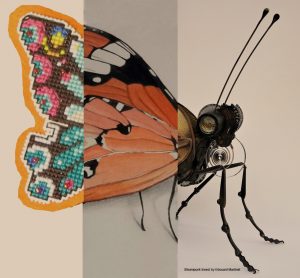 our fake, faux and fantasy butterfly