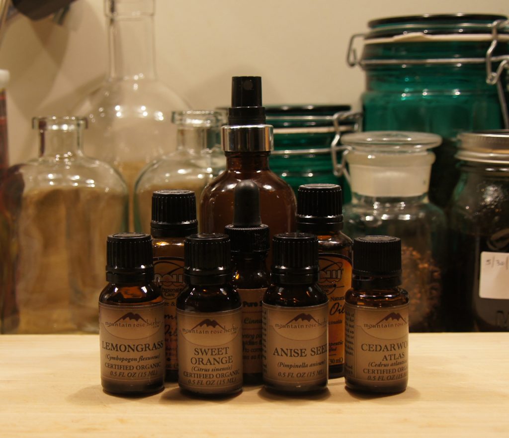 Essential Oils for Orange Spice Room Spray