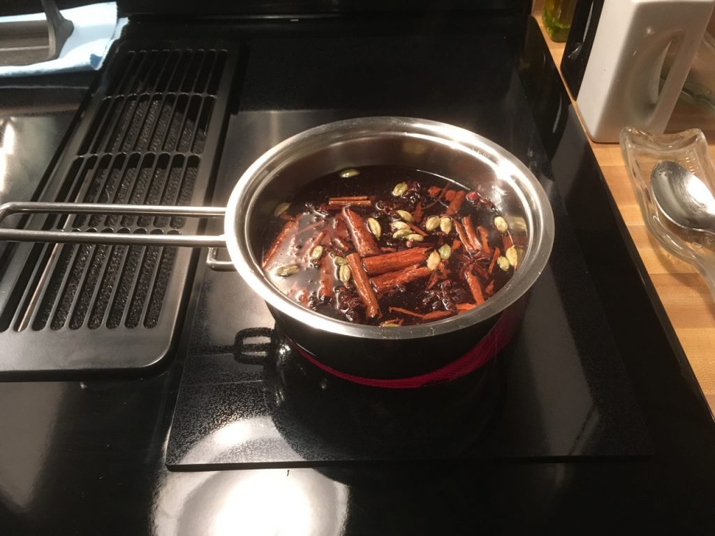Cooking Up the Spiced Simple Syrup